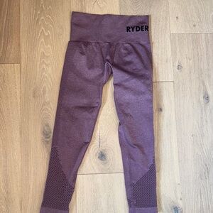 Ryderwear Women's Purple Leggings